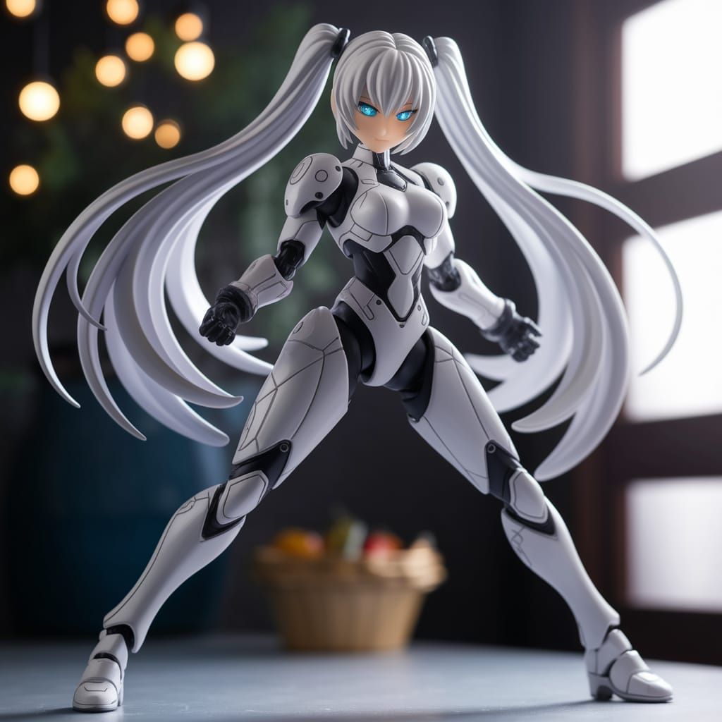 Anime Android Warrior Action Figure