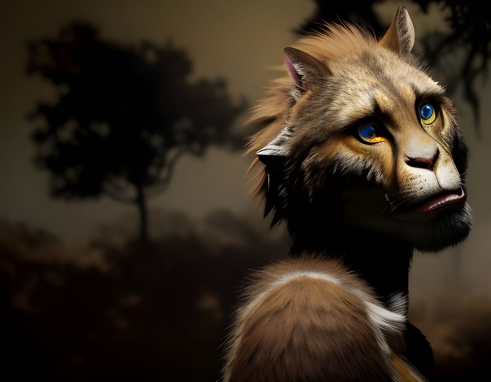 Hyperrealistic Lucy: Dawn of Consciousness