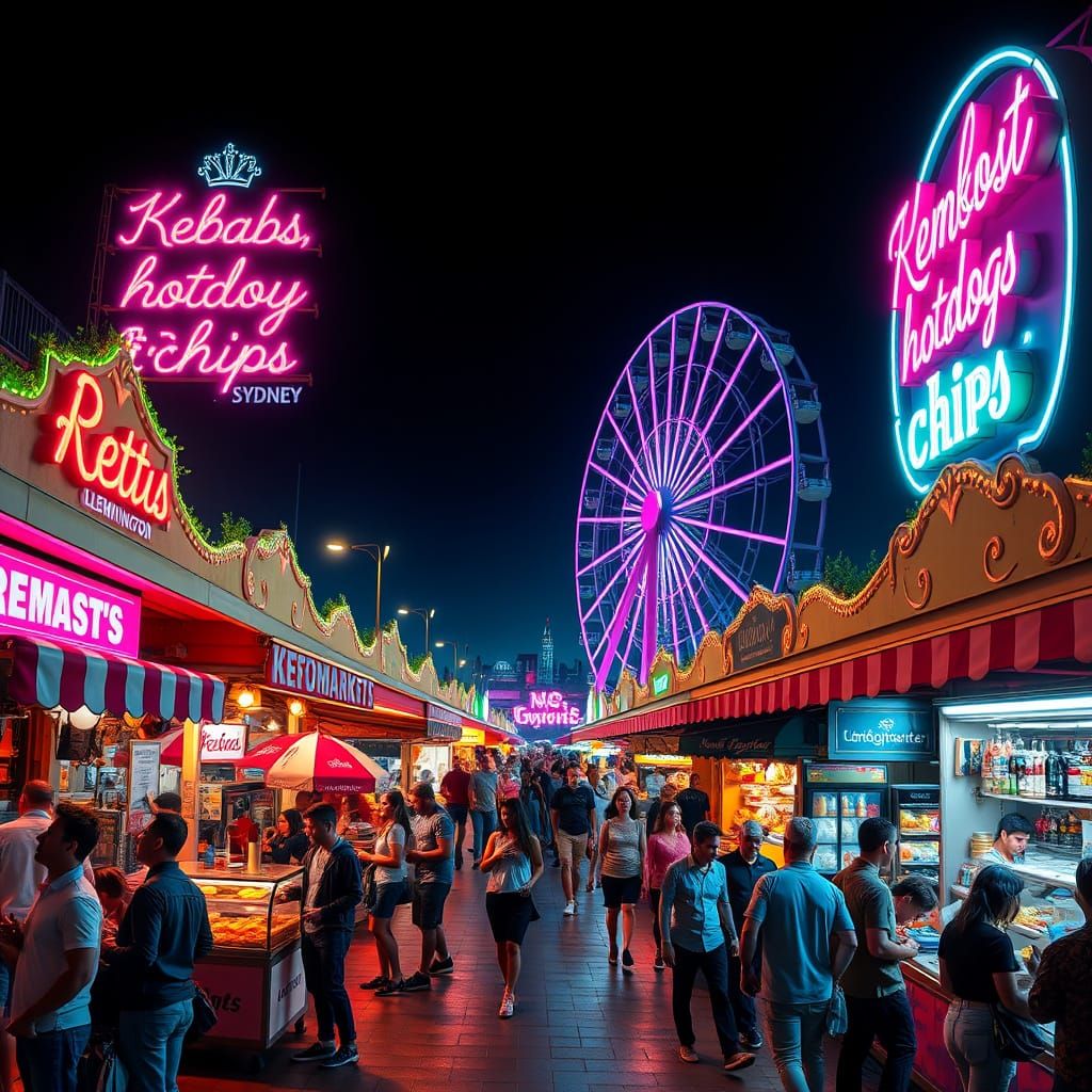 Vibrant Night Markets in Sydney