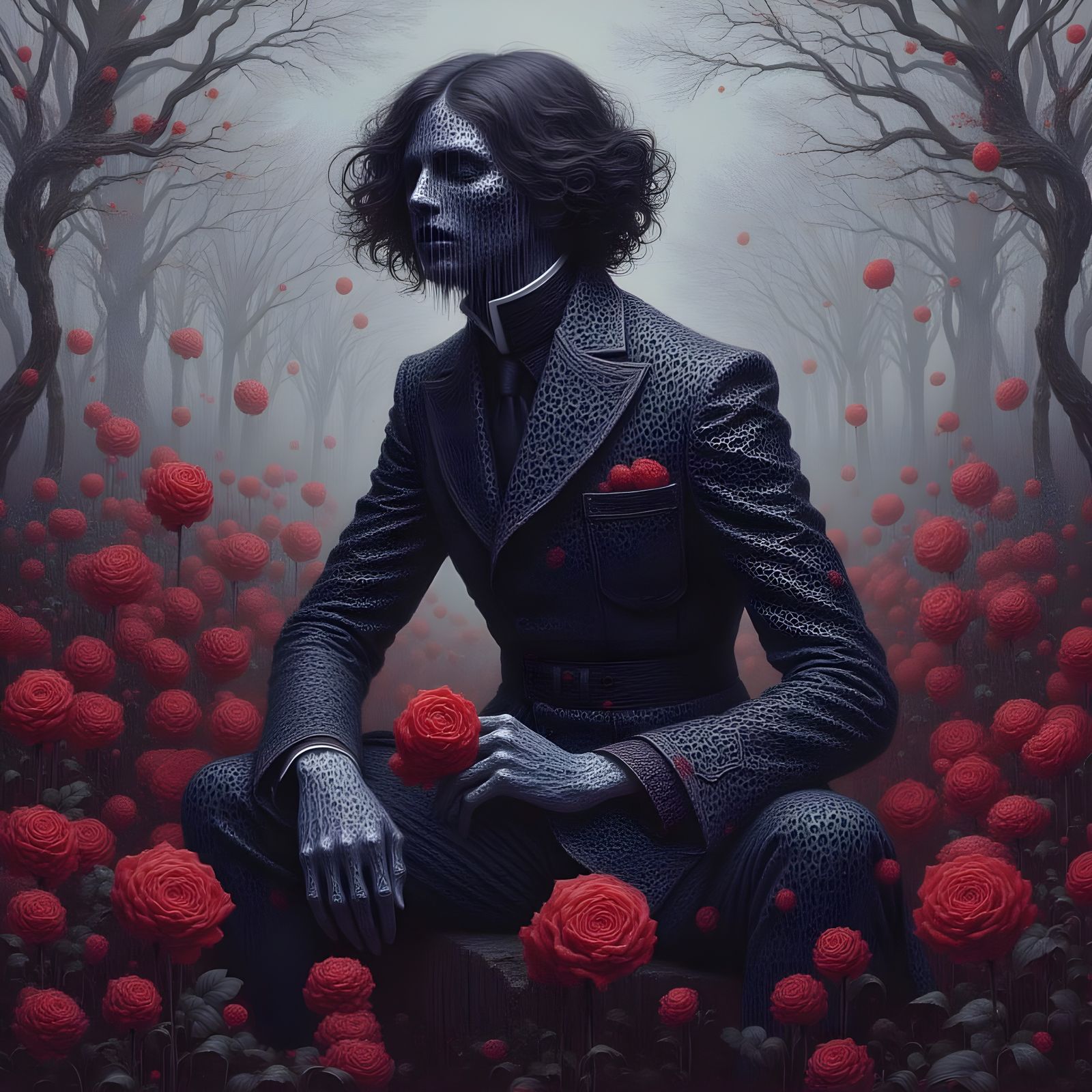 Look at the flowers Lizzie