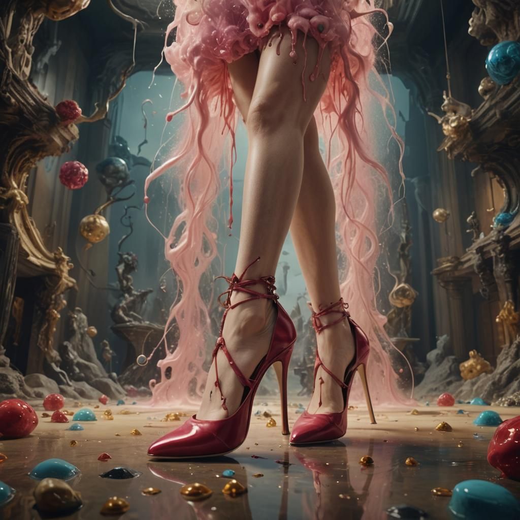 Surreal Concept Art in Dalí Style, 8k