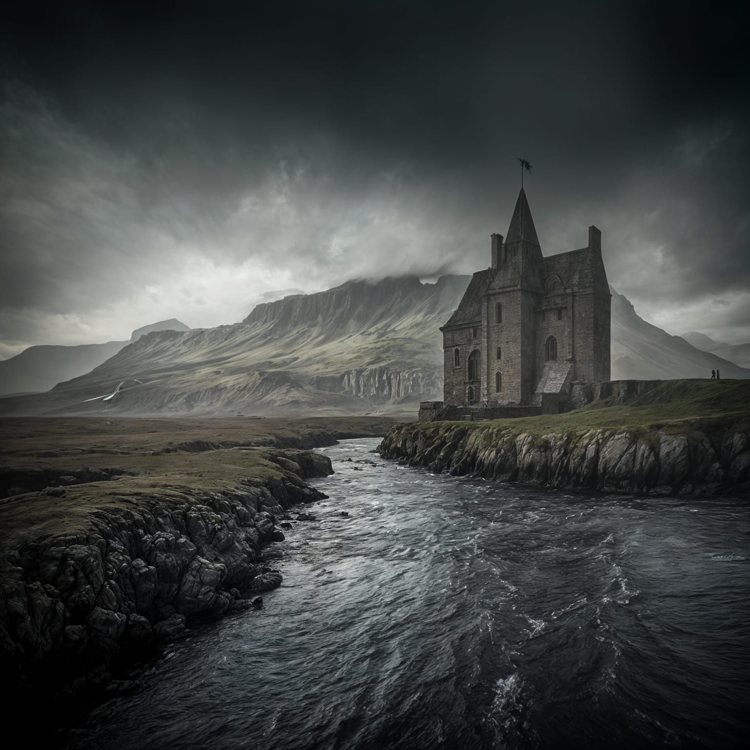 Ethereal Fantasy Realm Revealed in Dreamlike Landscape