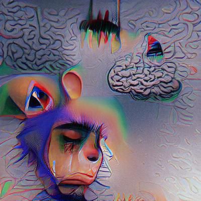 Surreal Depression: A Mind Lost in Acidic Thoughts