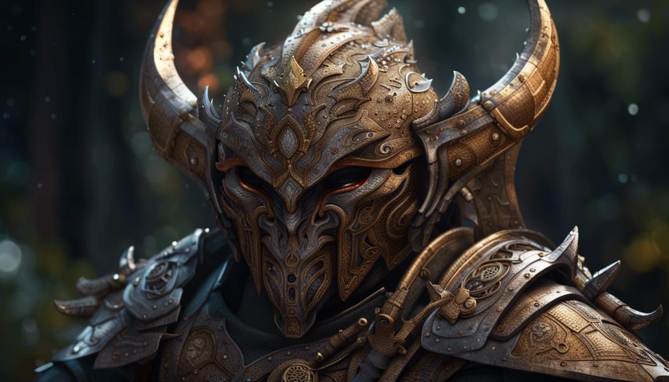 Detailed Yautja Warrior Concept Art in 8K