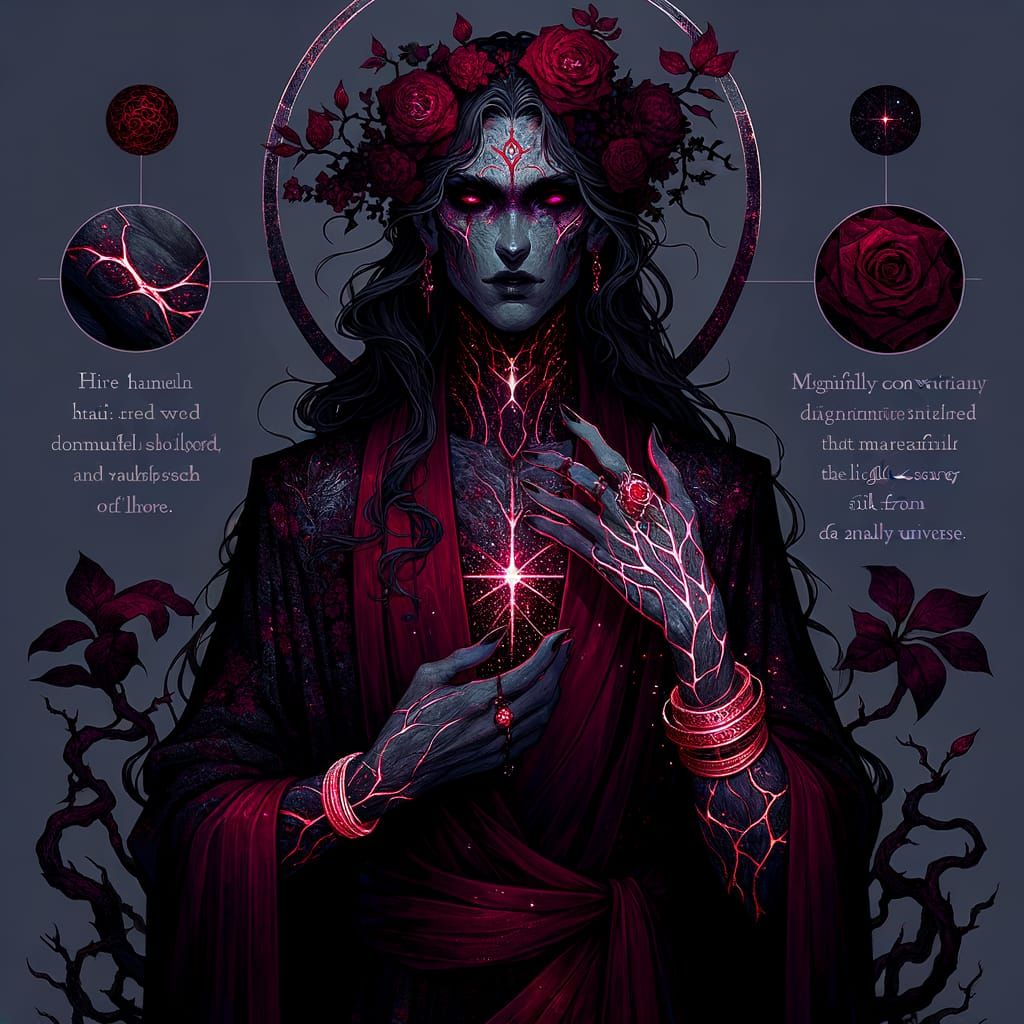 Dark Fantasy Goddess Syl'vain, Throne-Scarred Lover