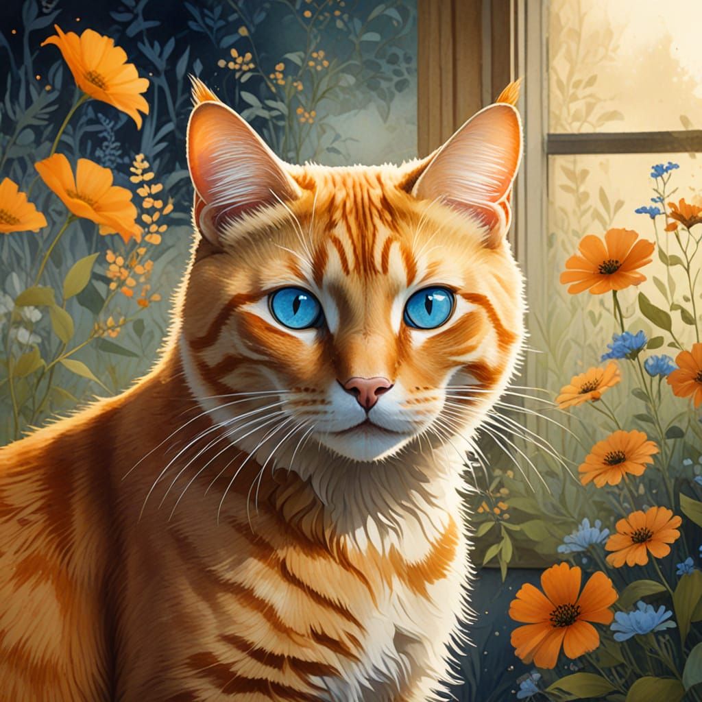 Orange cat