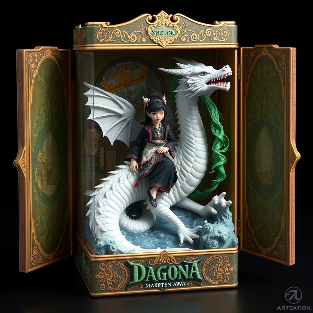 Spirited Away Fantasy Concept Art in Unreal Engine 5