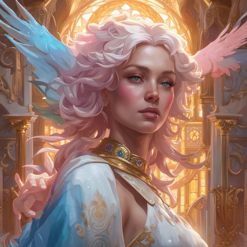 Heavenly Abode: Celestial Concept Art in 8K