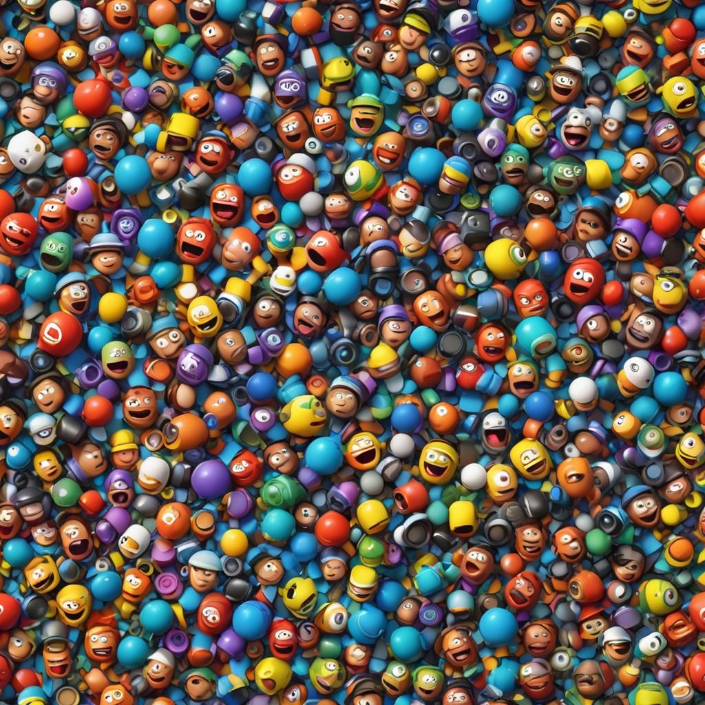 Funny Roblox Character in Pixar-Style 3D Art