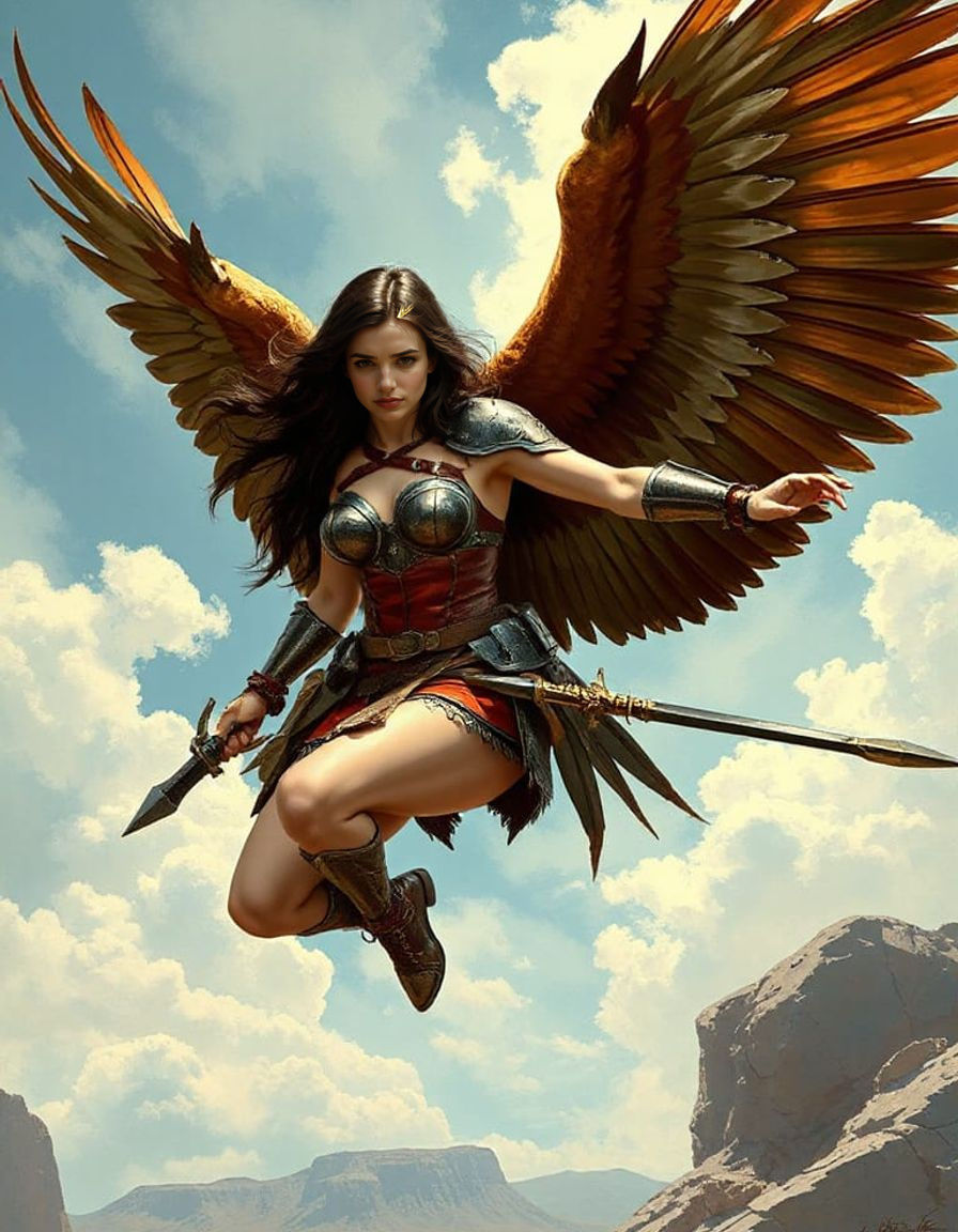 Emma Roberts as High Flying DC Superheroine Hawkgirl in Cine...