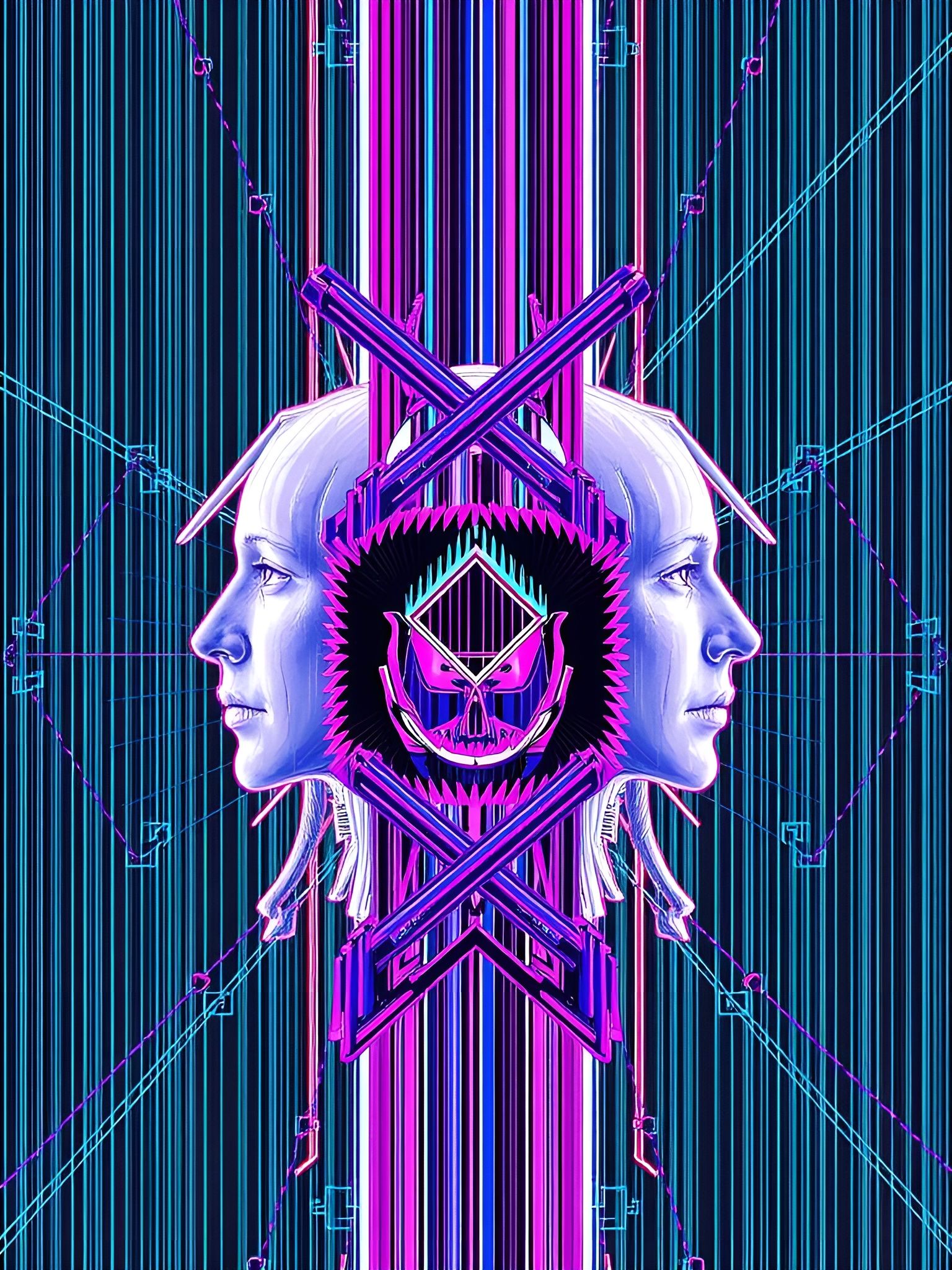 Cosmic Dreamscape in Surrealist Vibe