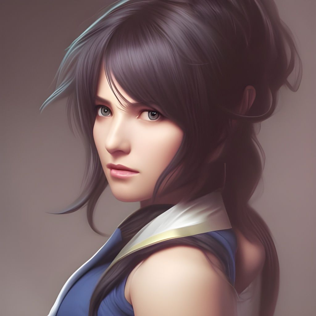 Rinoa Heartily Portrait in Artgerm Style