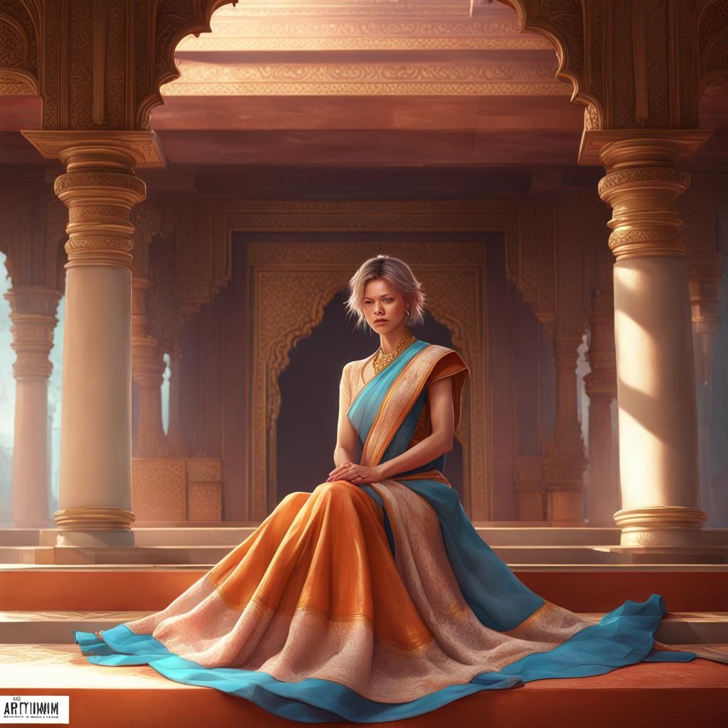 Yoo Jeongyeon k-pop as Indian Queen