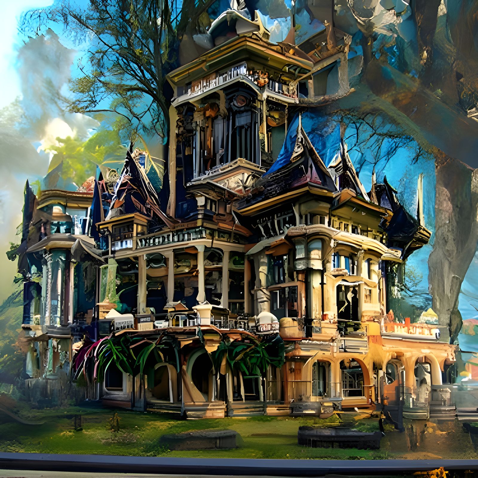 Ornate Mansion