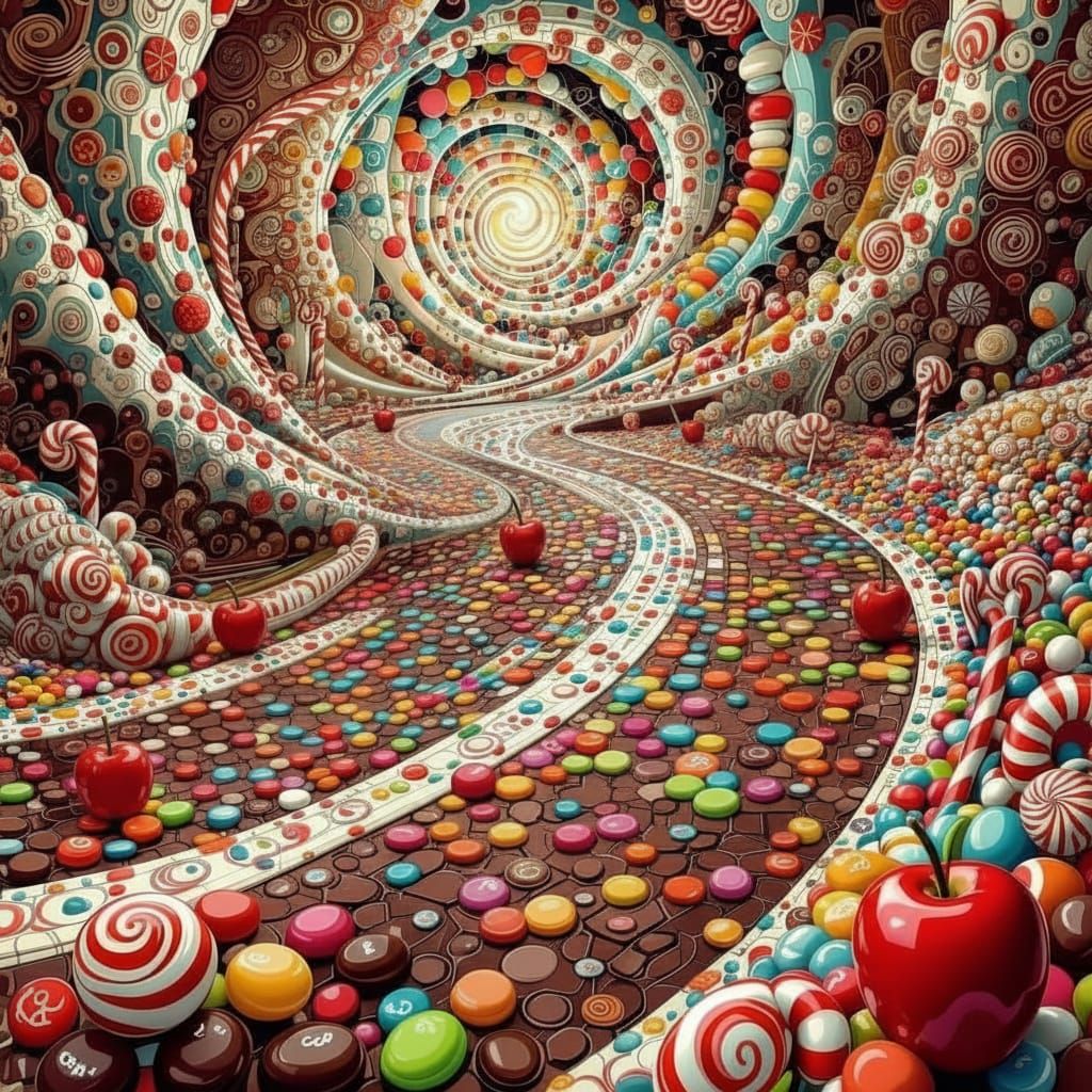 Candy Car Dealership with Jellybean Shoppers