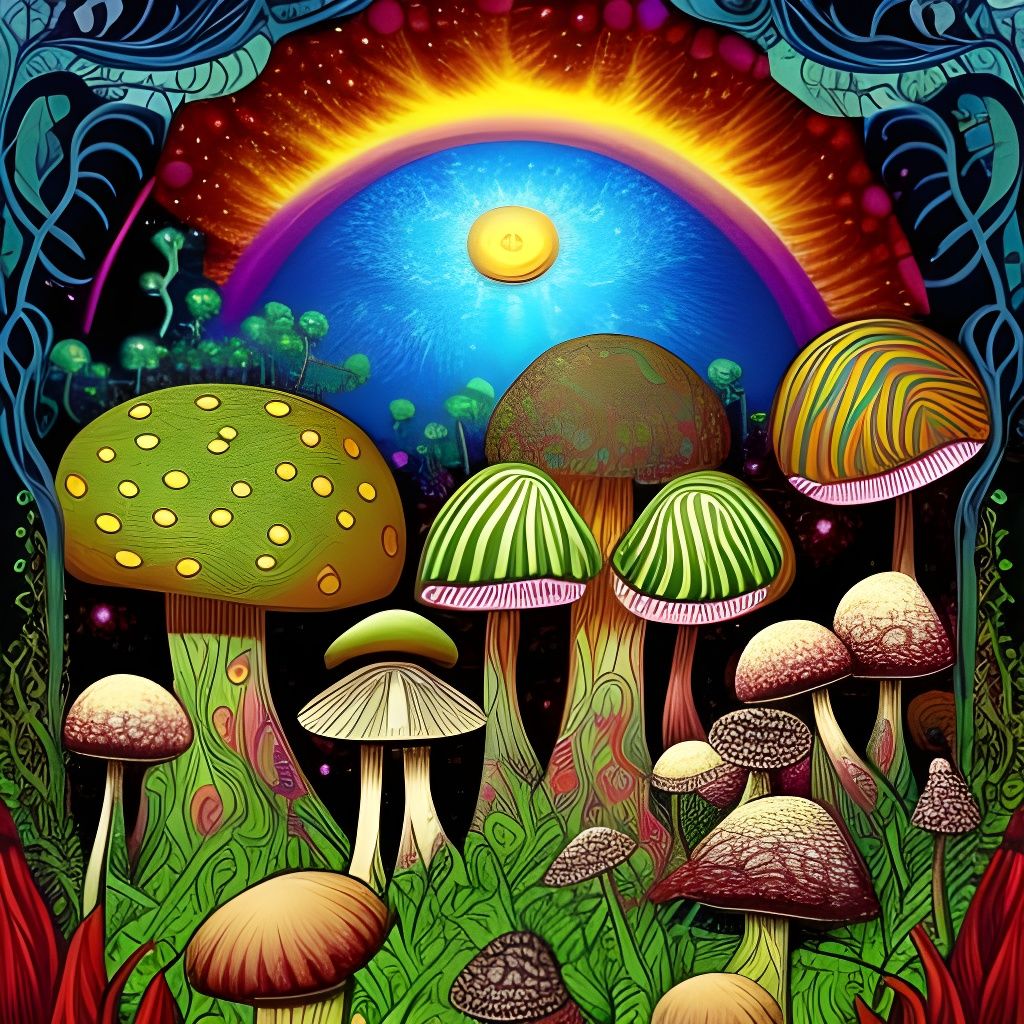 Evolution...to mushrooms