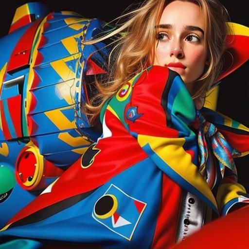 Photorealistic Face in a Surrealist Style