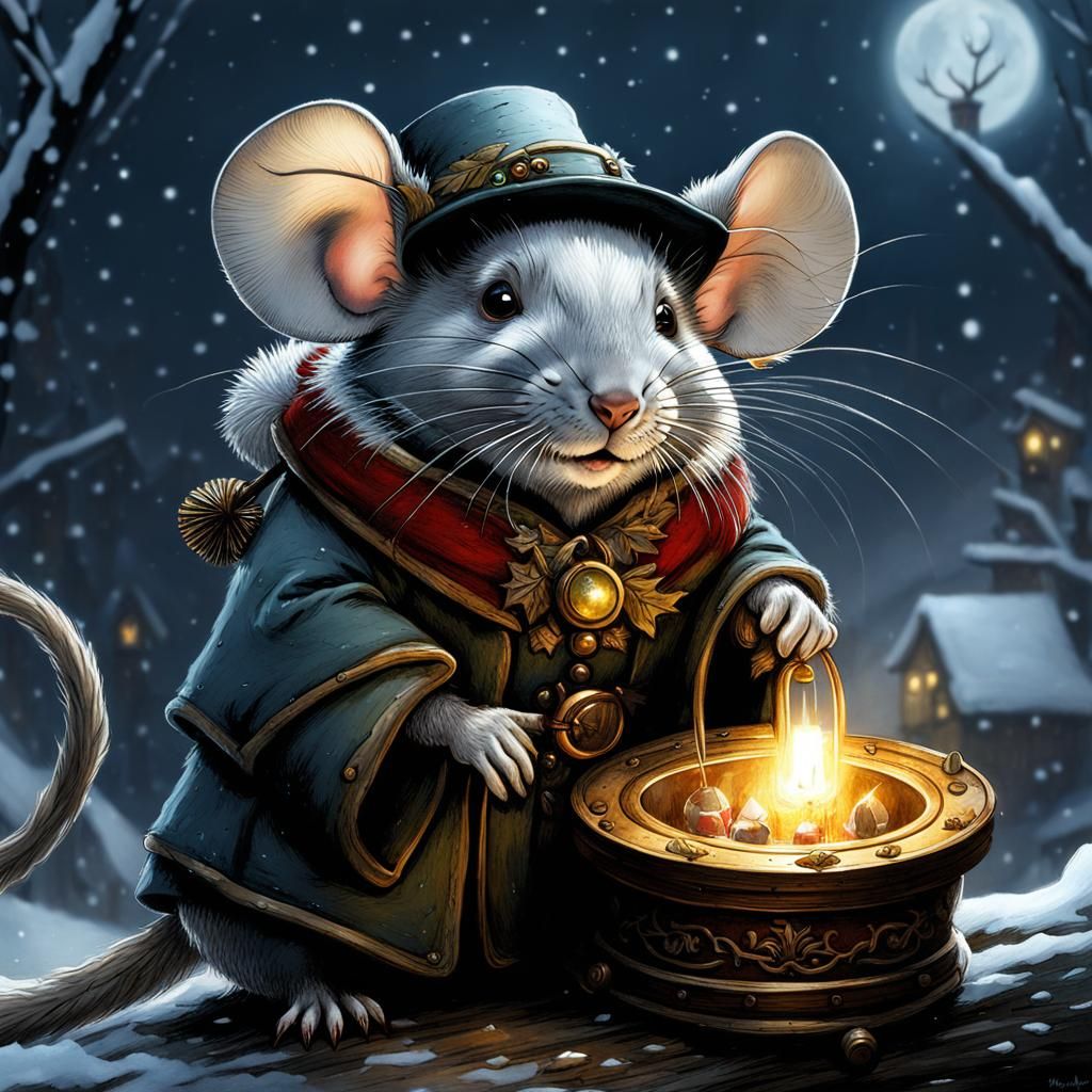 Christmas mouse
