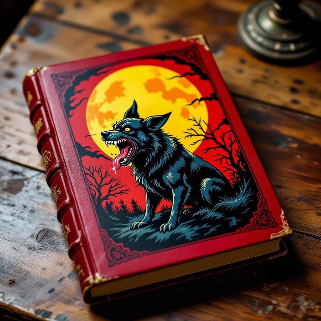 Gothic Horror Book Cover Art: Rabid Hound