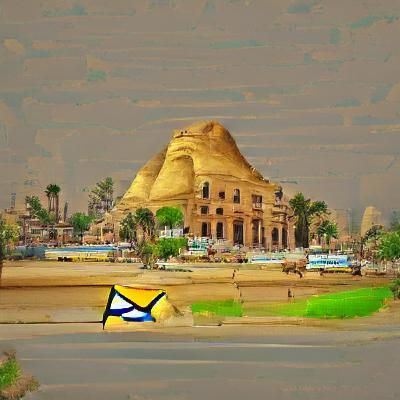 AI Image of Egypt Landscape