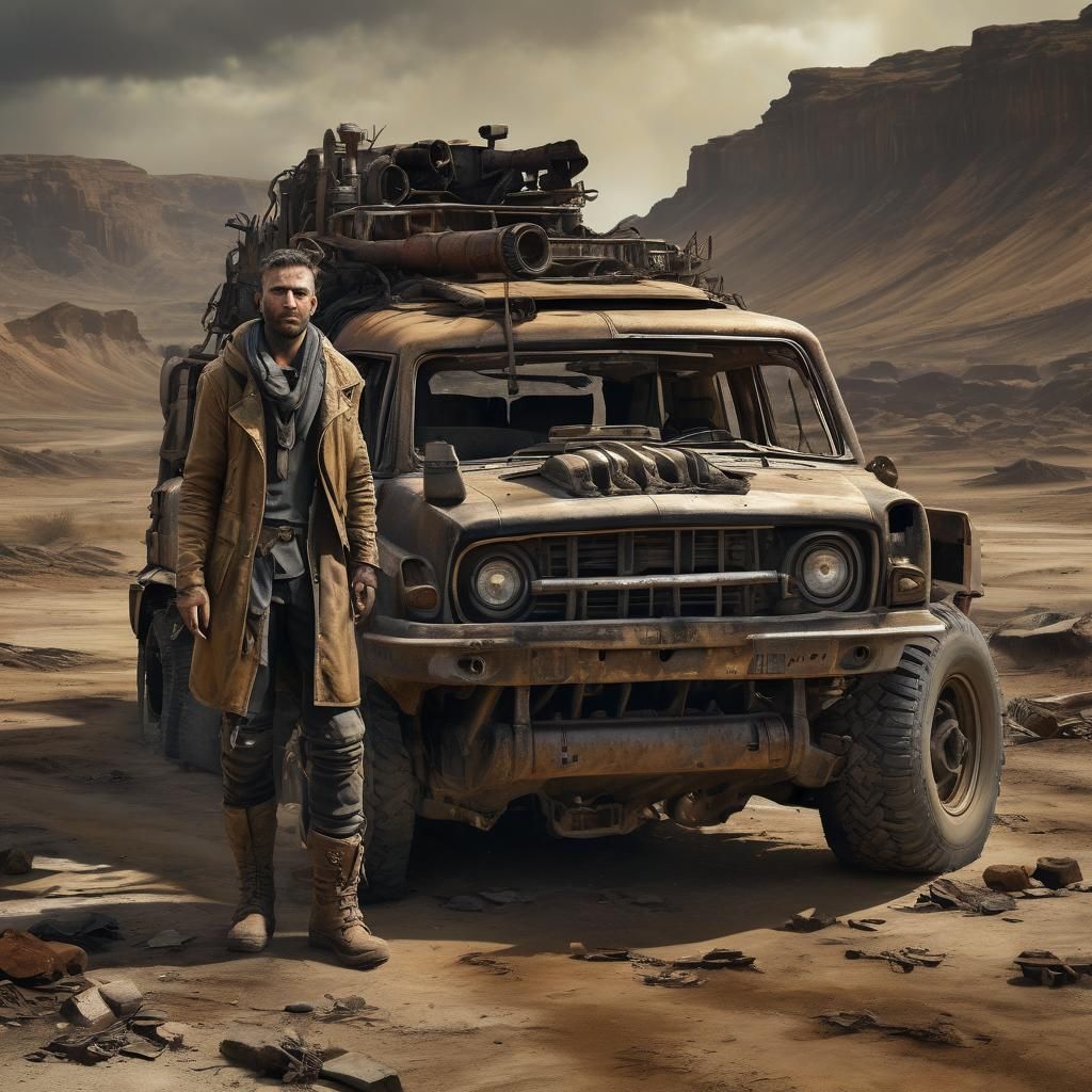 A wasteland traveler