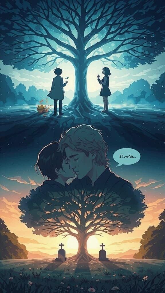 Whispers of Spring: A Gentle Tree Blooms in Fantasy