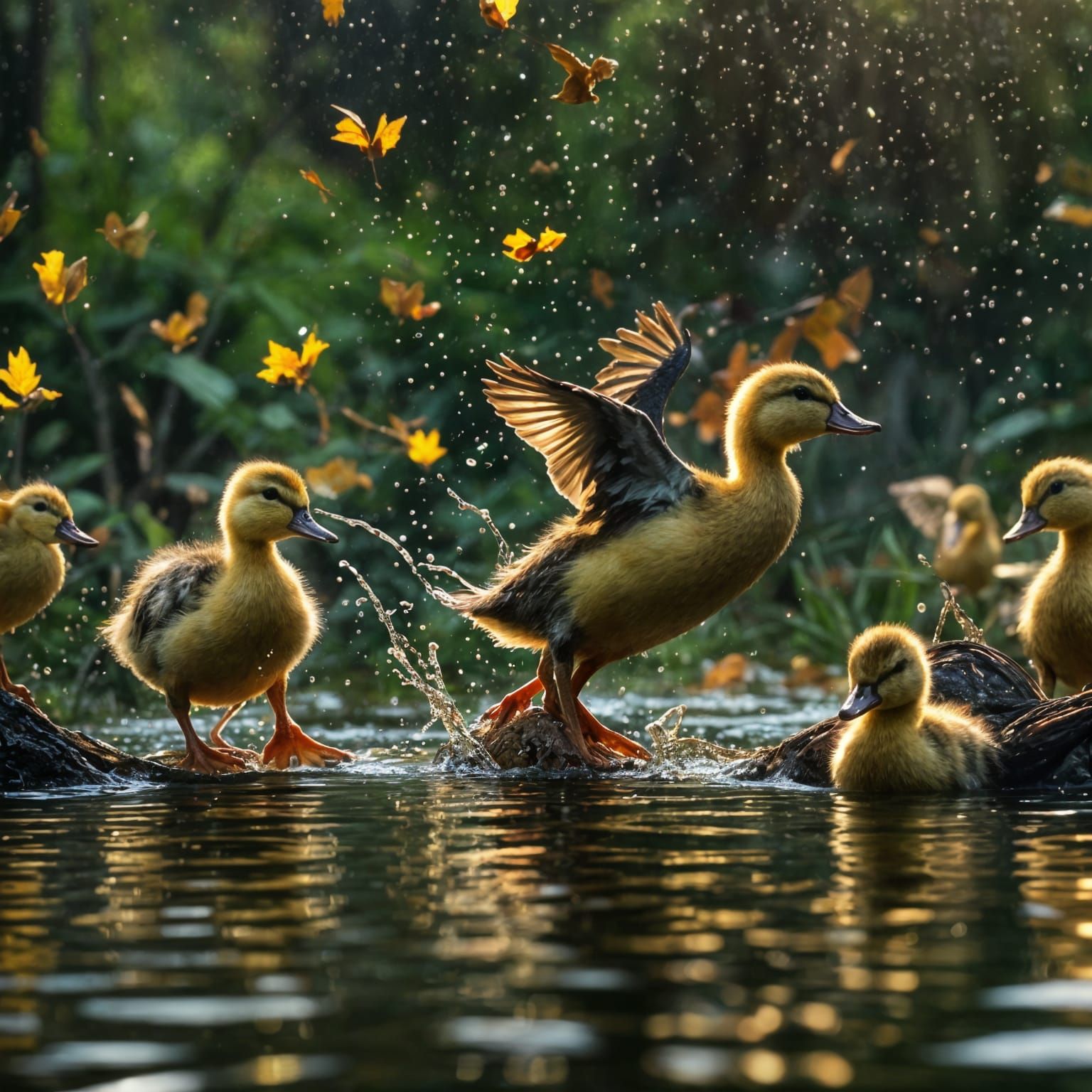 "Happy Ducklings!" ❤️