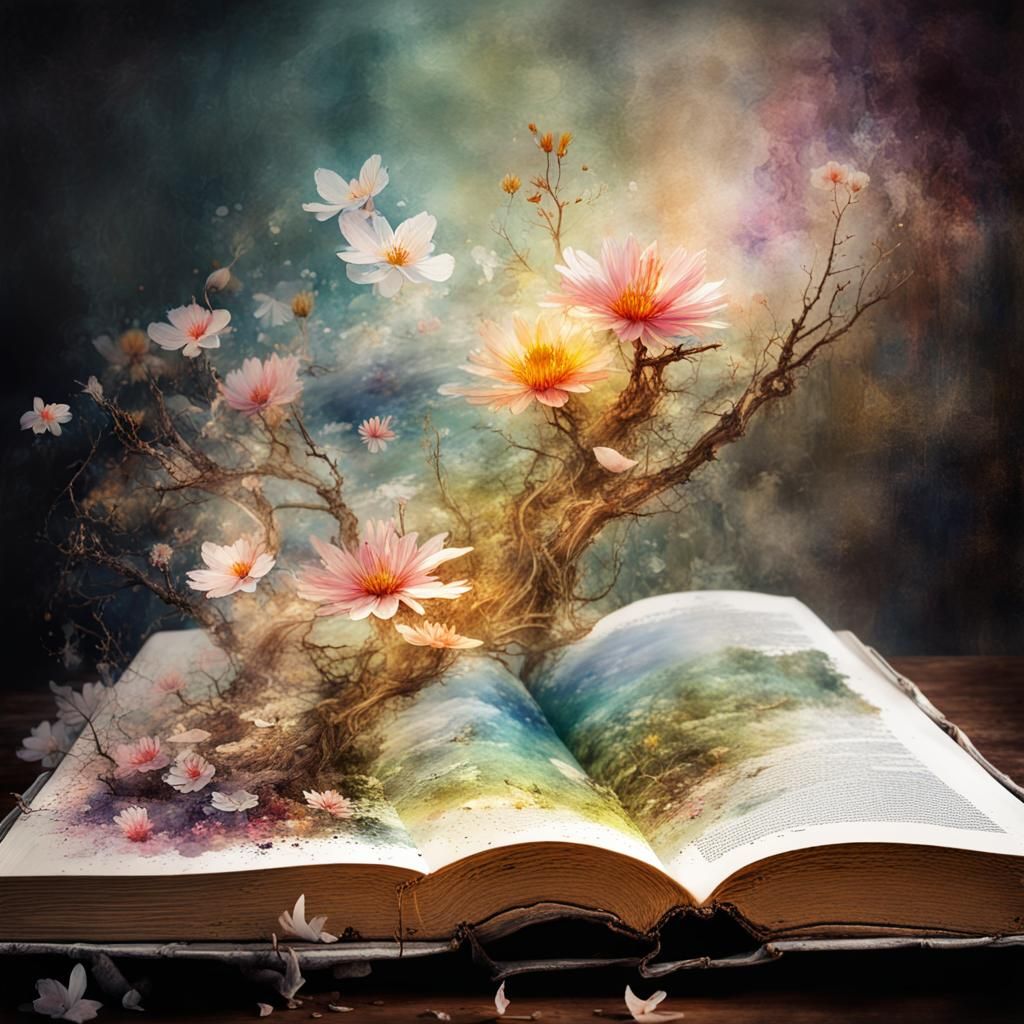 Spring Paradise Revealed in Watercolor Book