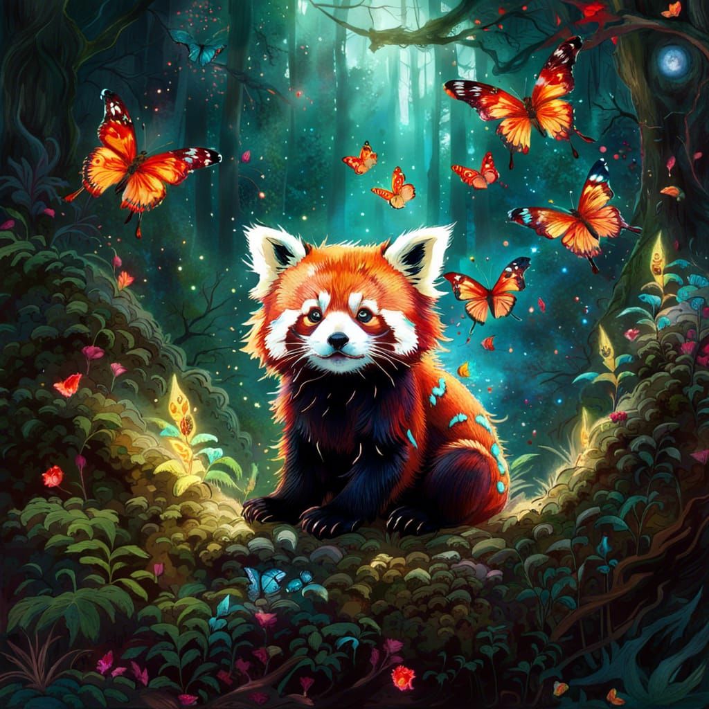 red panda