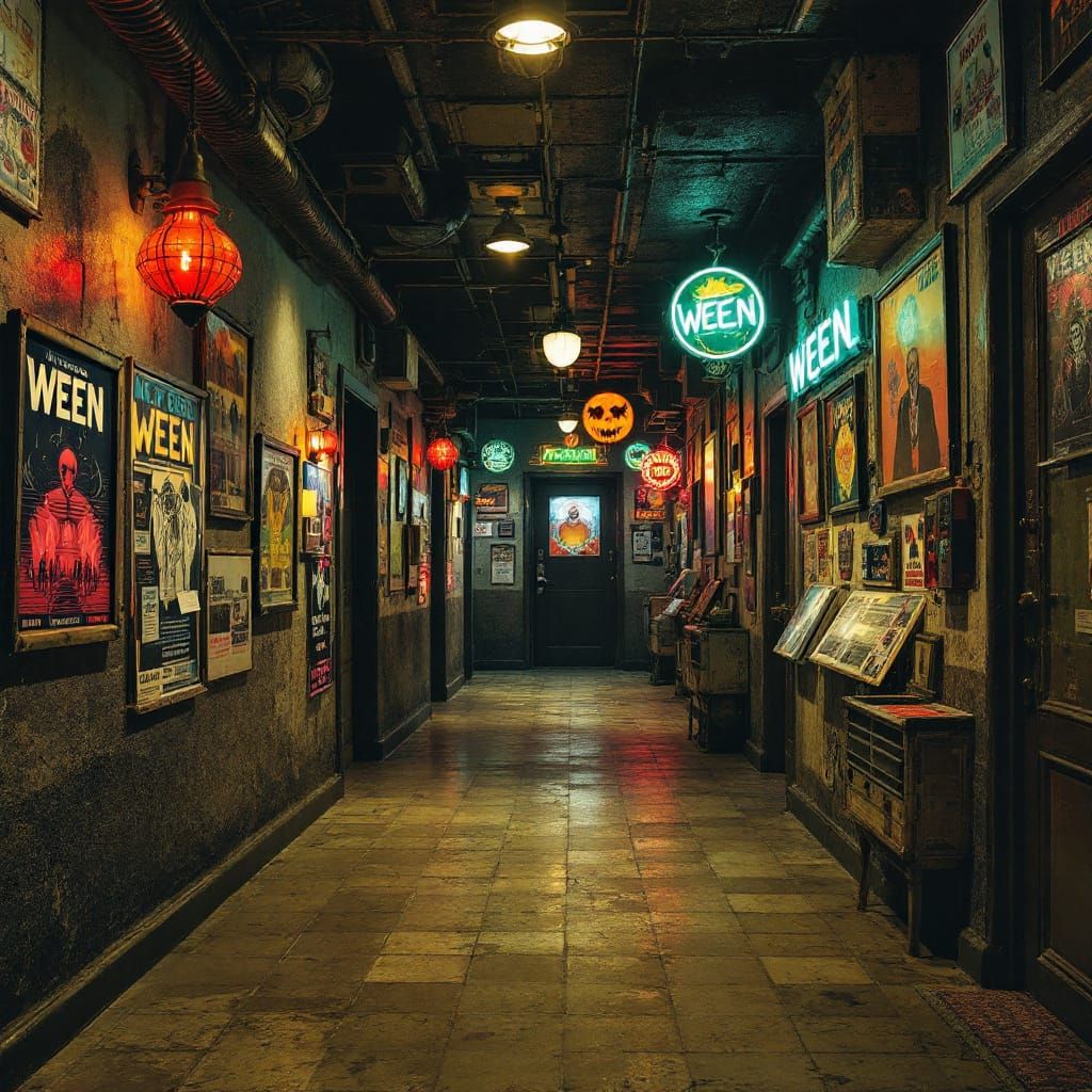 Surreal Hallway Pays Homage to Eclectic Rock Band