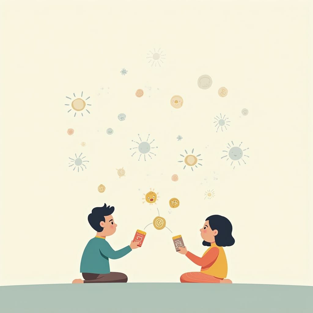 Modern Vector Art: Exchanging Digital Ideas