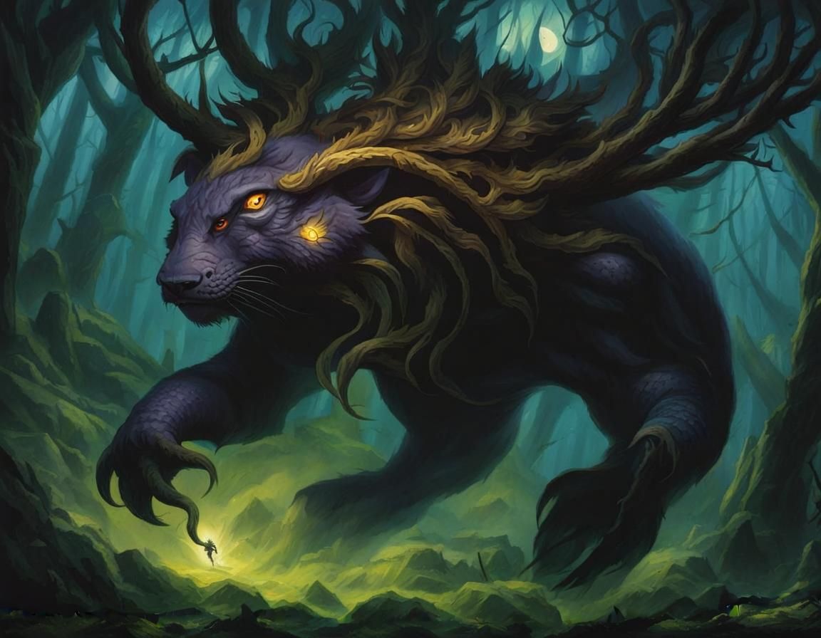 AI Generated Image with Text Removed