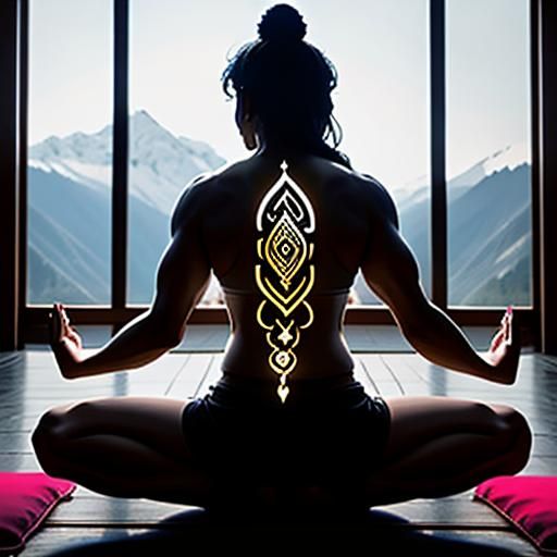 Shiva in Meditation: A Display of Strength