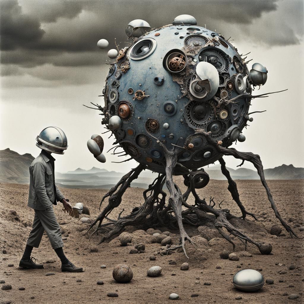 Surreal Brave New World: Intricate Photorealistic Art