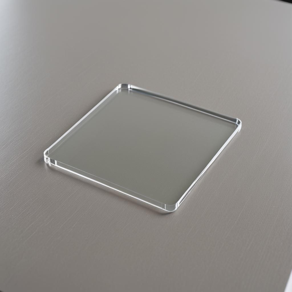 Minimalist Macro Photo of Acrylic Hygiene Screen