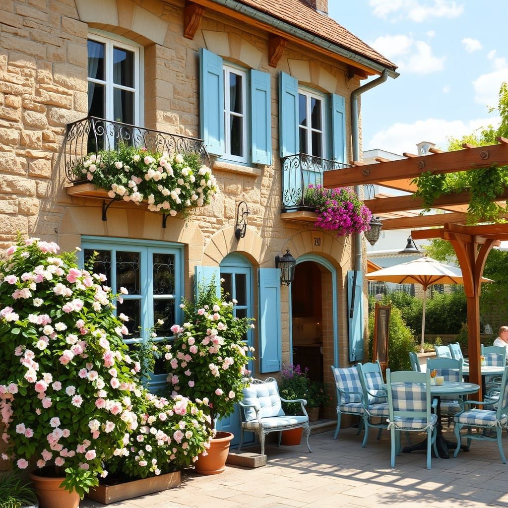 Idyllic Stone Haven with Flower Shop, Pastry Cafe, and Whims...