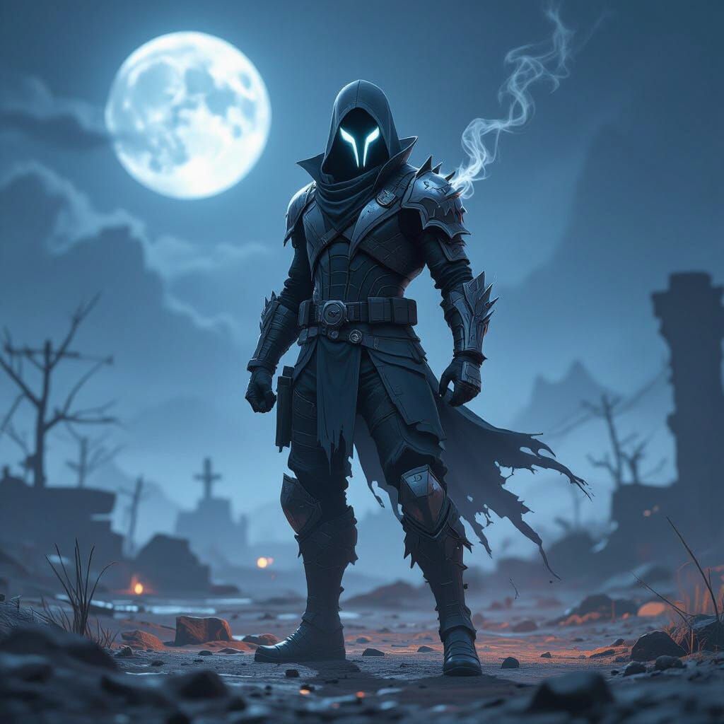 Malakar DeadVeil in Dark Fantasy Concept Art Style