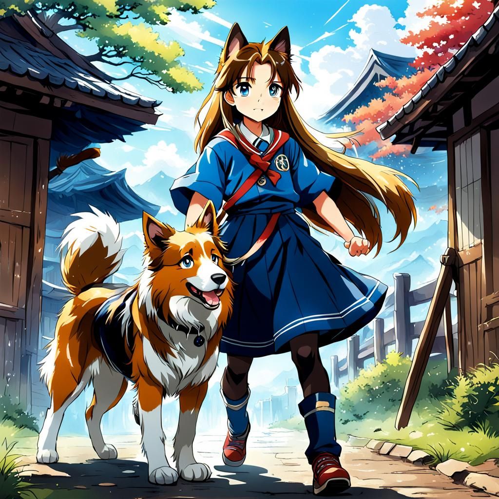 Anime Style Character Illustration