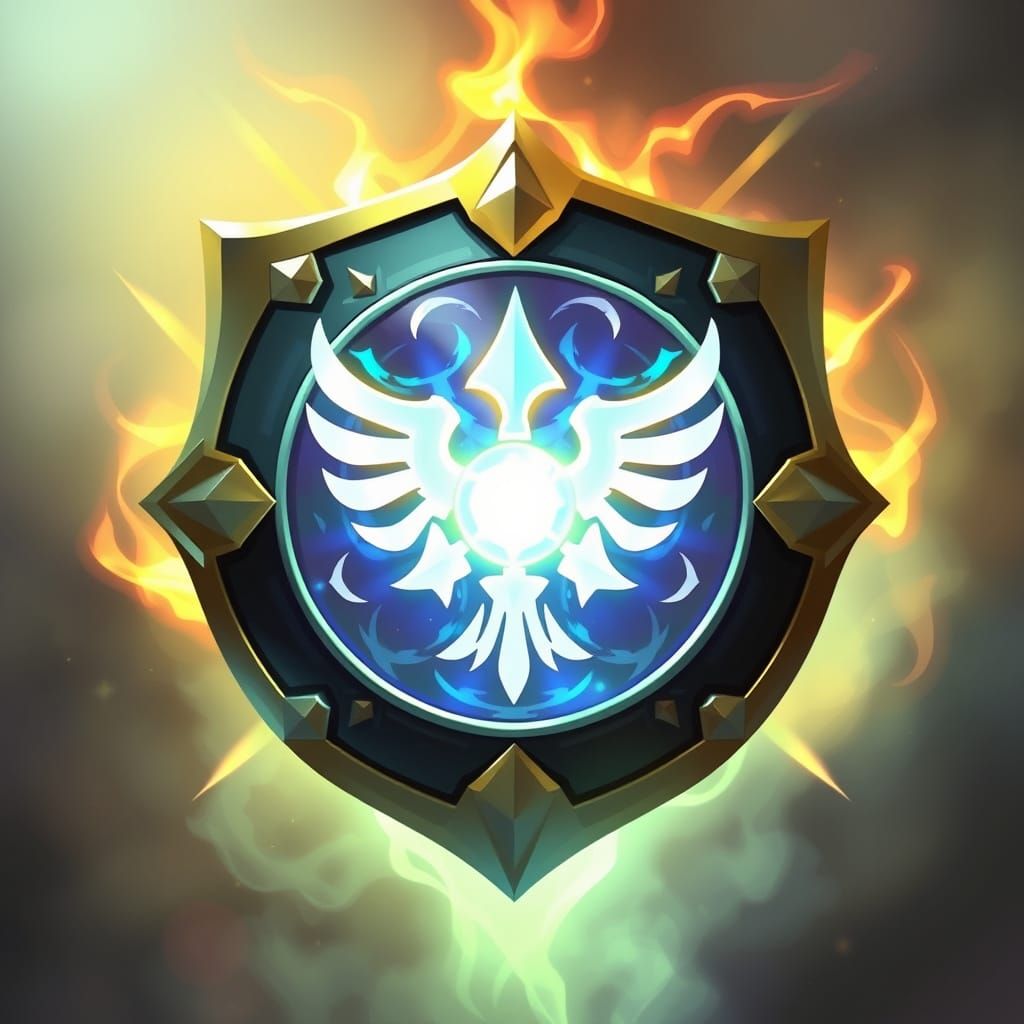 Enchanted Magic Shield Design