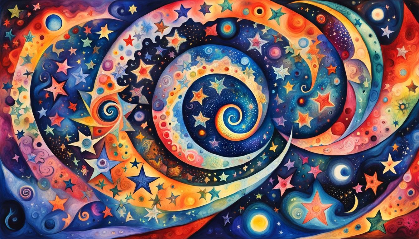 Swirling in space, an idea comes to life!