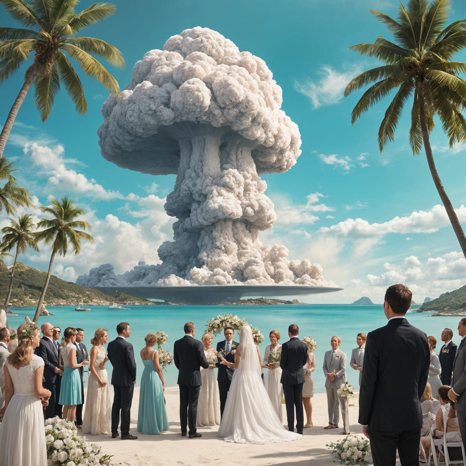Apocalyptic Nuptials: South Sea Wedding Interrupted