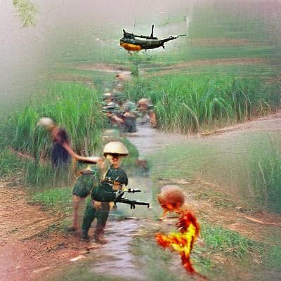 Vietnam War Scenes: A Visual Depiction