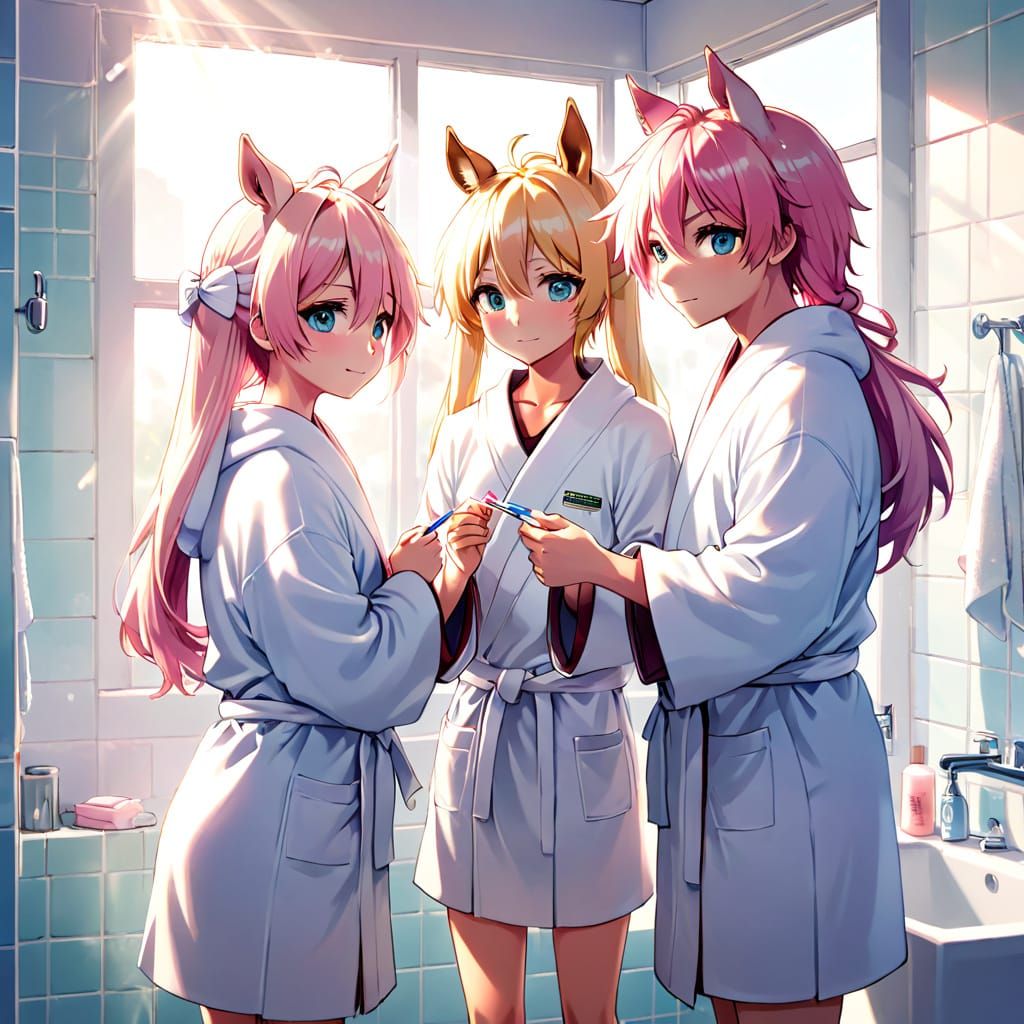 Whimsical Morning in Pastel Hues Anime