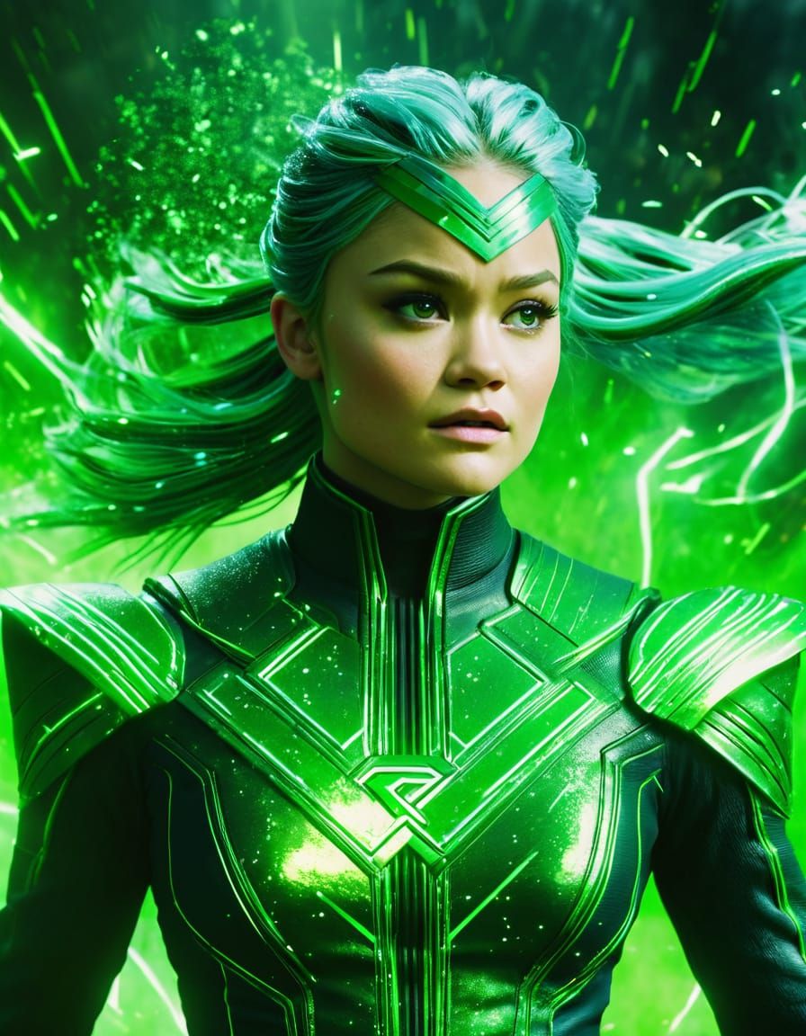 Polaris, Mistress of Magnetism, Controls Metal