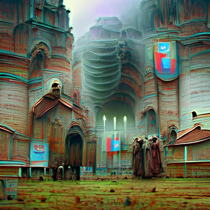 Majestic Cathedral: Architectural Grandeur