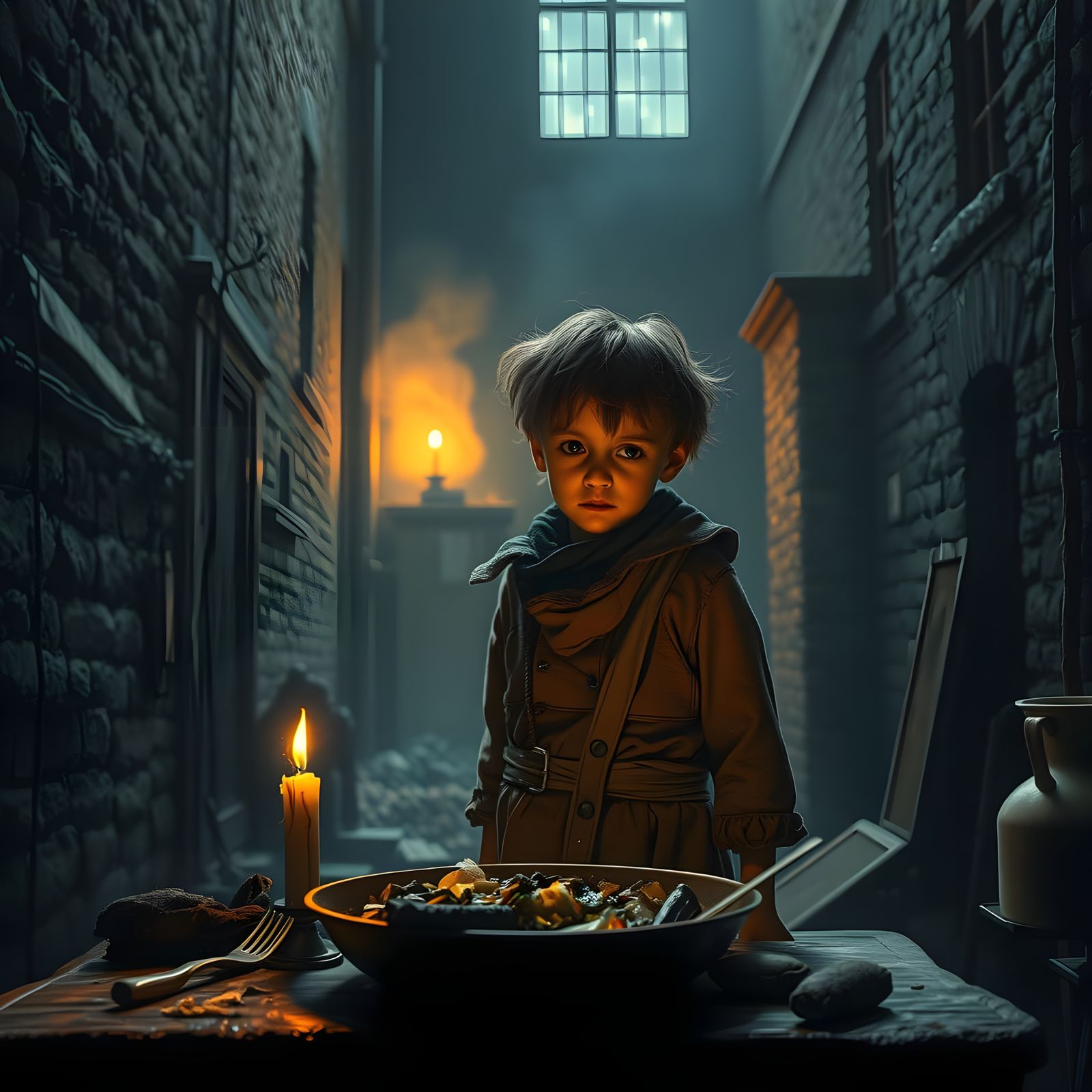 Poor Boy's Quest for Family in a Fantastical World