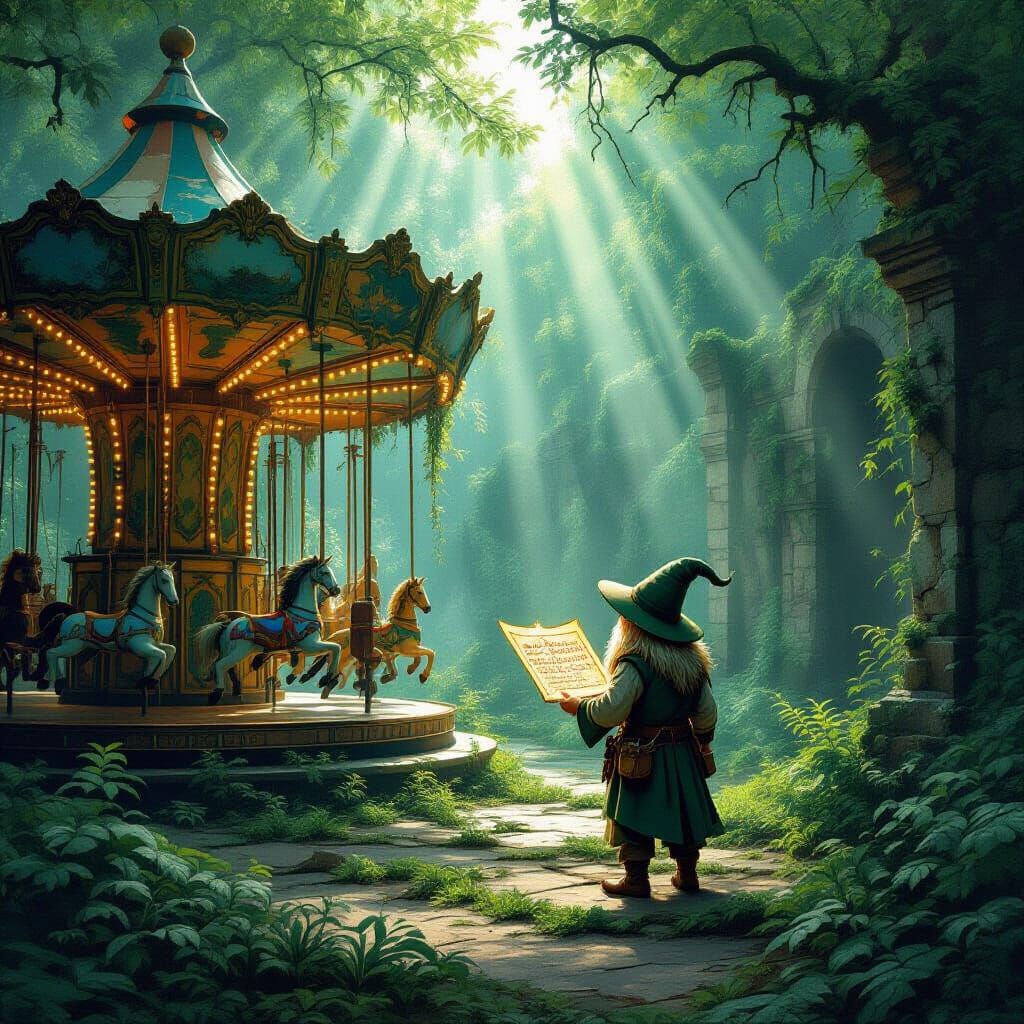 Hobbit Explorer Discovers Ancient Ruins and Glowing Map