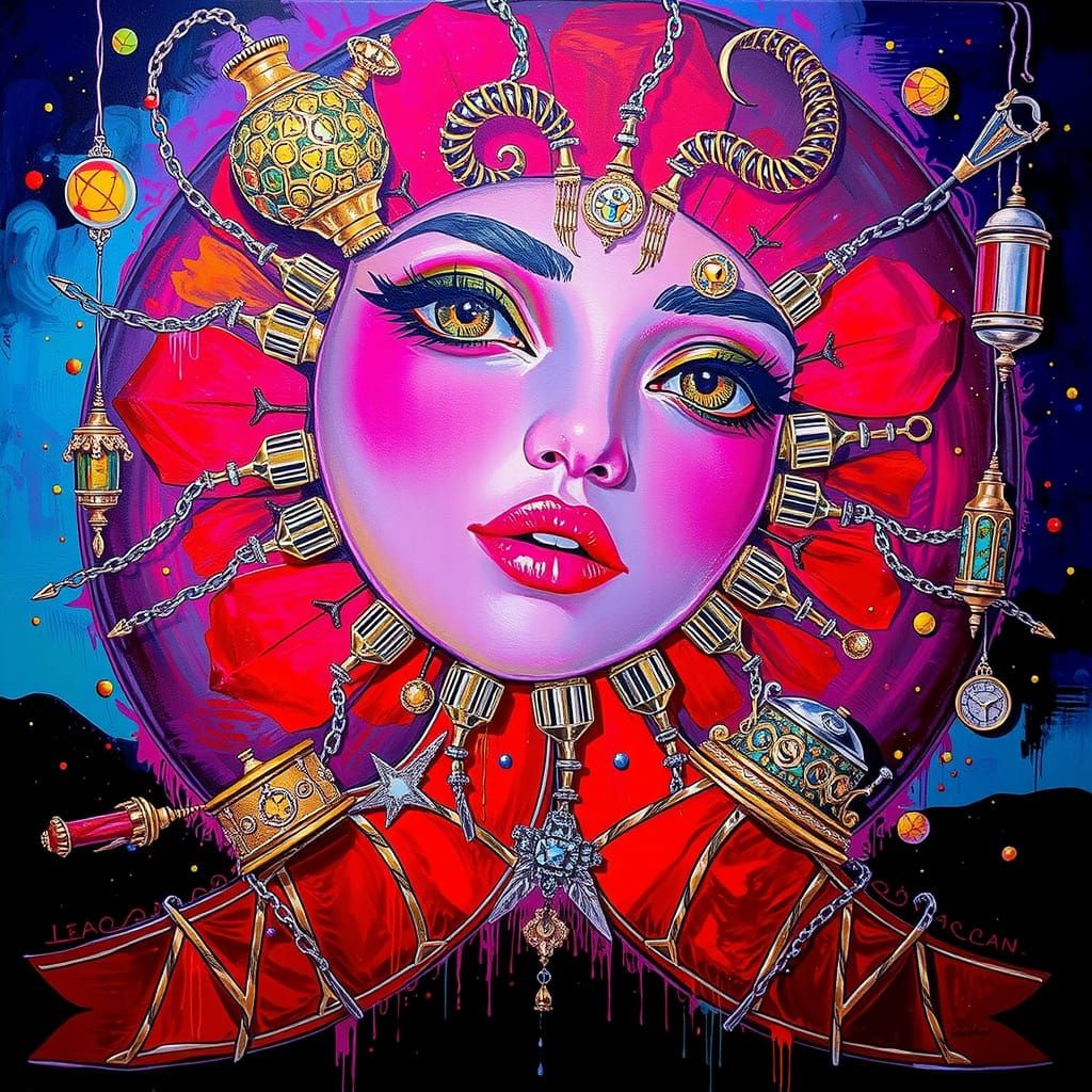 Hyperrealistic 3D Sculpture with Vivid Colors