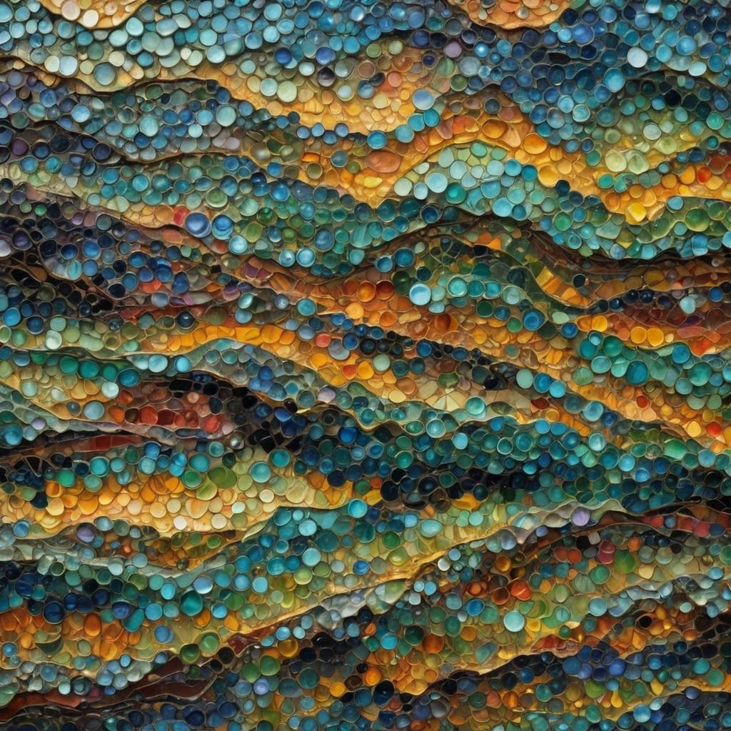 Holographic Seascape in Quantum-Fractal Style