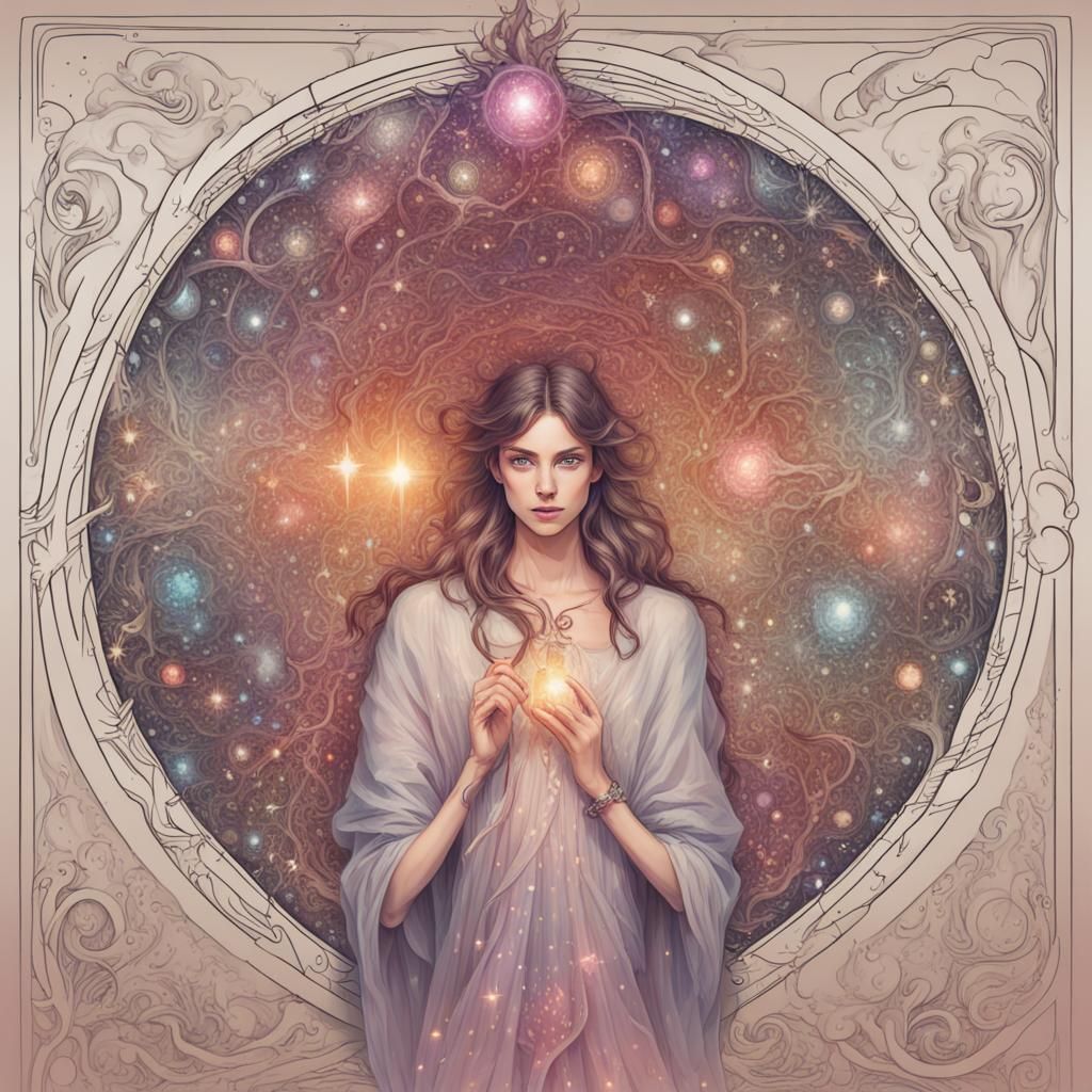 Magical Human Being Generated by AI